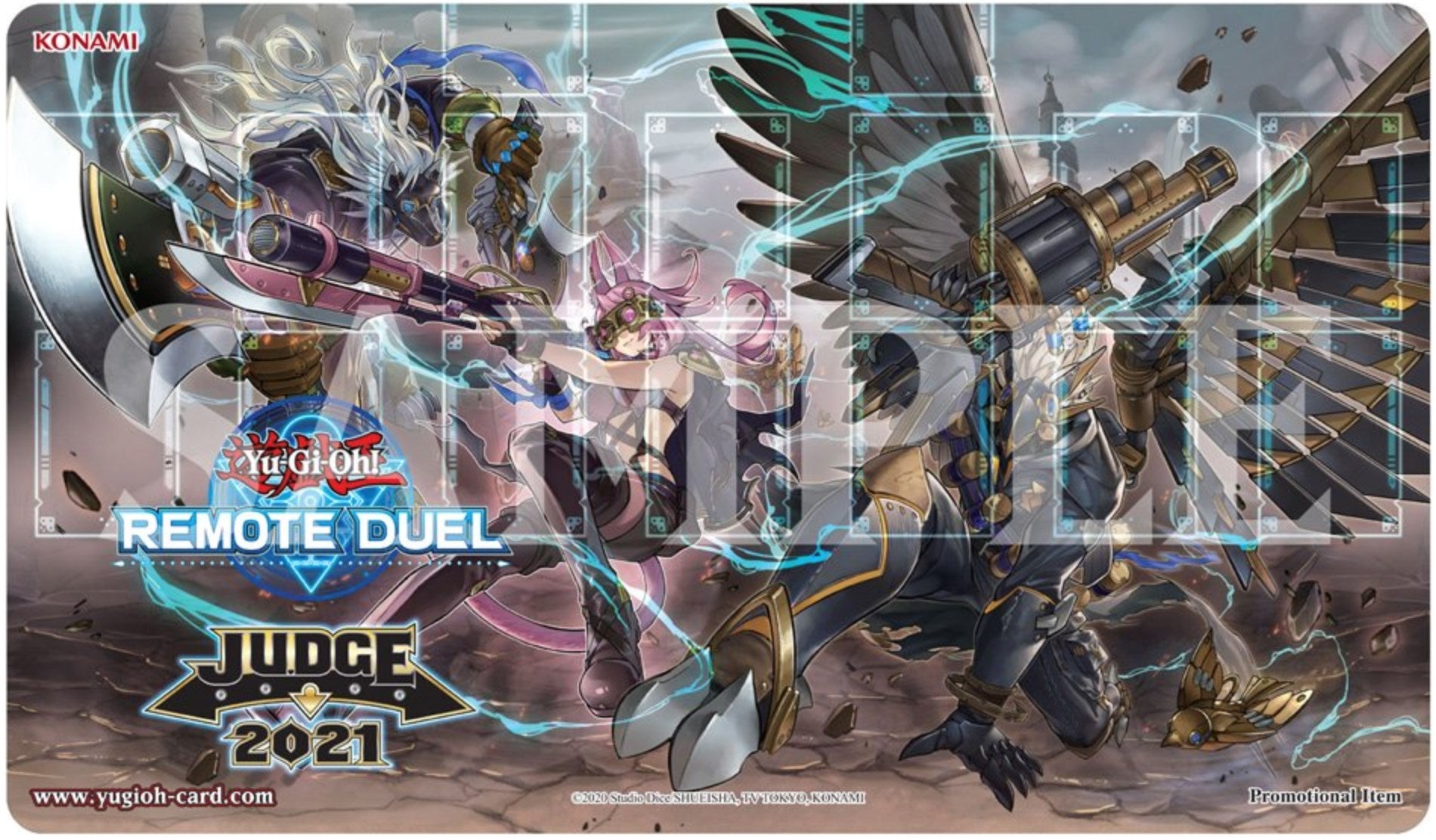 Image for Yu-Gi-Oh! Remote Duel 2021 Judge Game Mat - Tri-Brigade - Playmats