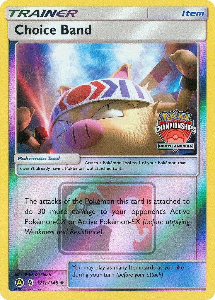 Image for Choice Band - 121a/145 (North America Championships) (121a/145) (League & Championship Cards) (PR) - Pokemon