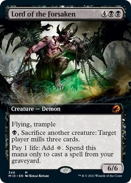 Lord of the Forsaken (Extended Art) (346) (Innistrad: Midnight Hunt)