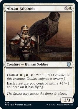 Abzan Falconer (77) (Innistrad: Midnight Hunt)