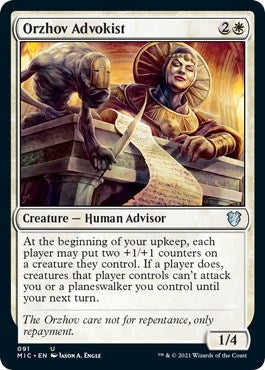 Orzhov Advokist (91) (Innistrad: Midnight Hunt)