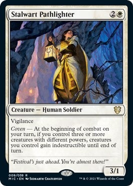 Stalwart Pathlighter (9) (Innistrad: Midnight Hunt)