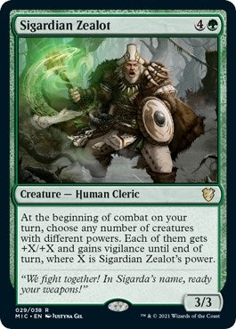 Sigardian Zealot (29) (Innistrad: Midnight Hunt)