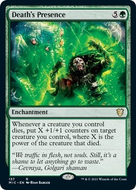 Death's Presence (137) (Innistrad: Midnight Hunt)