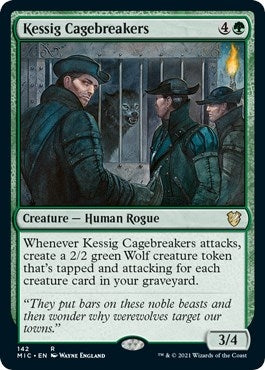 Kessig Cagebreakers (142) (Innistrad: Midnight Hunt)