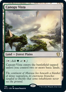 Canopy Vista (168) (Innistrad: Midnight Hunt)