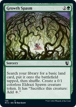 Growth Spasm (139) (Innistrad: Midnight Hunt)