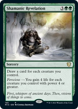 Shamanic Revelation (143) (Innistrad: Midnight Hunt)