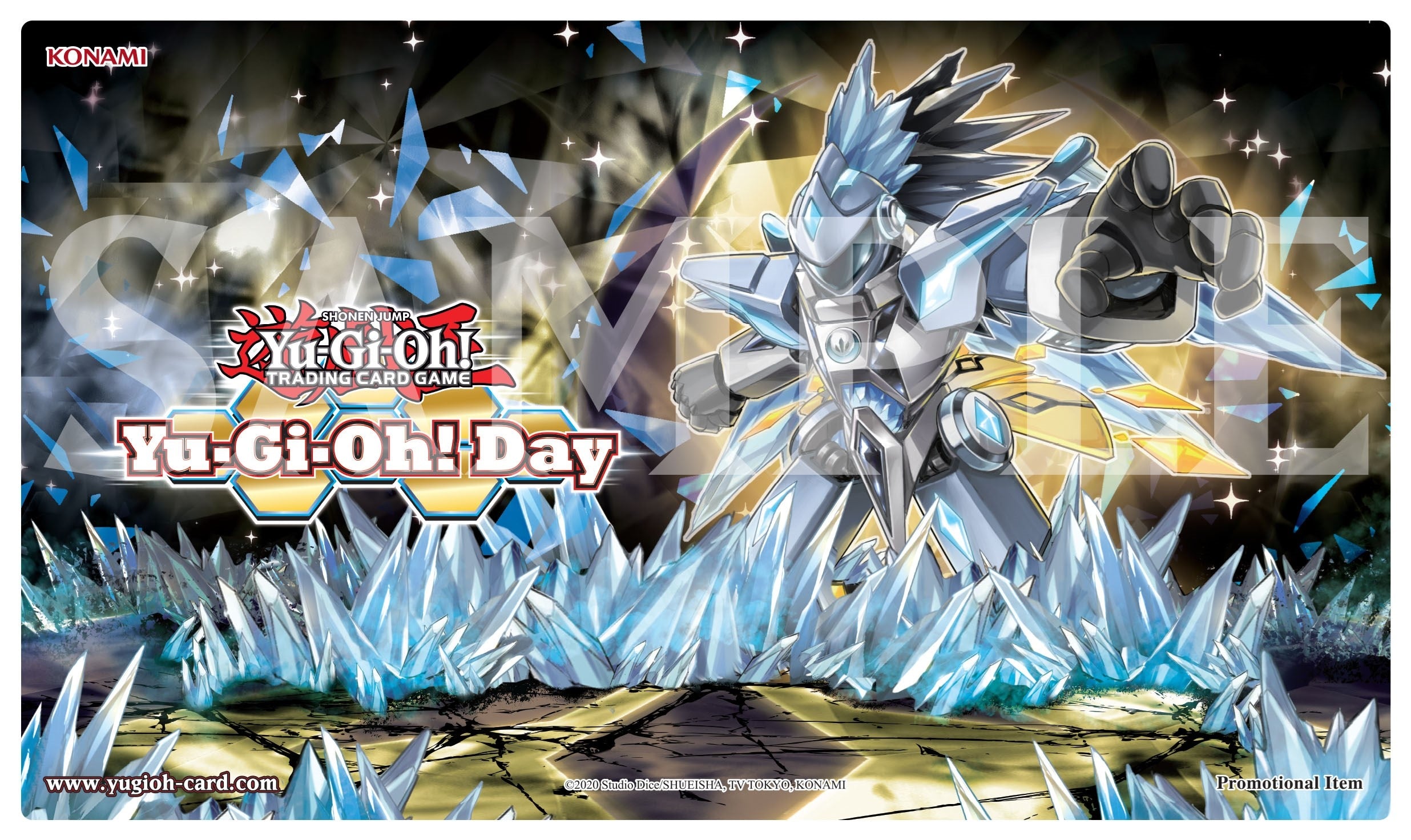 Image for Yu-Gi-Oh! Day Mini Game Mat: Crystron Halqifibrax (December 2020) - Playmats
