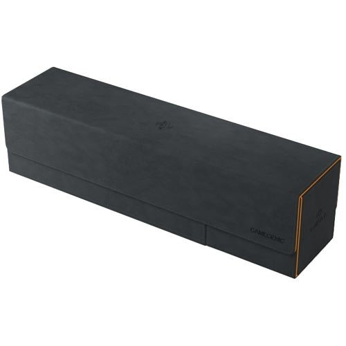 Image for GameGenic Cards' Lair Deck Box - Black/Orange (Holds 400+) - Deck Boxes
