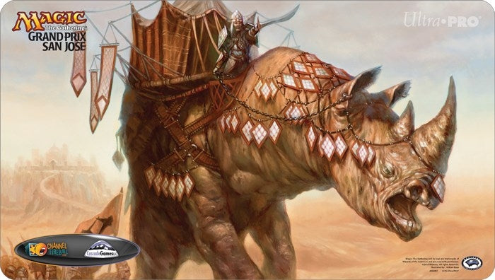 Image for Magic Grand Prix 2015 Playmat: San Jose - Siege Rhino - Playmats