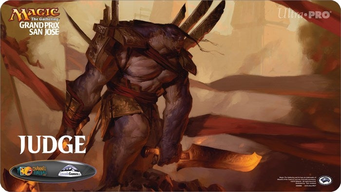 Image for Magic Grand Prix 2015 Playmat: San Jose - Brutal Hordechief (Judge) - Playmats