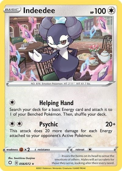 Image for Indeedee (056/072) (Deck Exclusives) (PR) - Pokemon