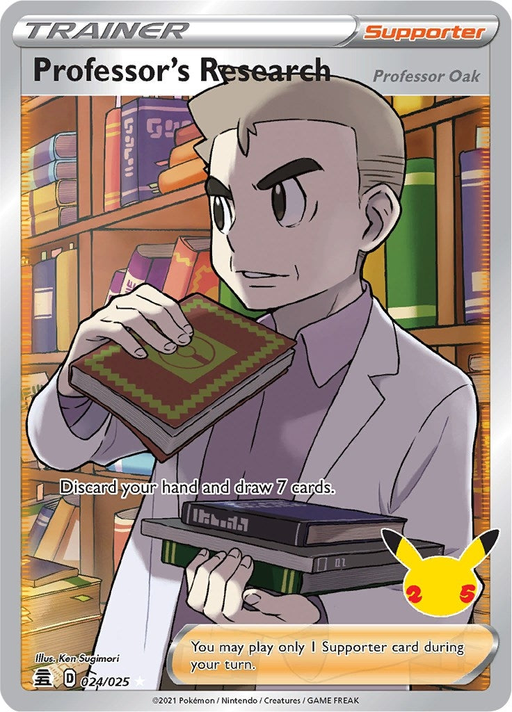 Professor's Research (Full Art) (024/025) (Celebrations)