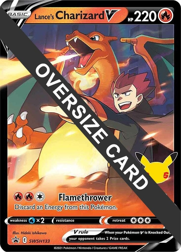 Image for Lance's Charizard V - SWSH133 (SWSH133) (Jumbo Cards) (PR) - Pokemon
