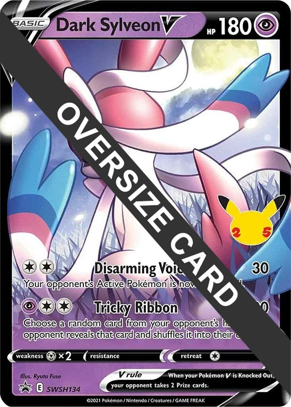 Image for Dark Sylveon V - SWSH134 (SWSH134) (Jumbo Cards) (PR) - Pokemon