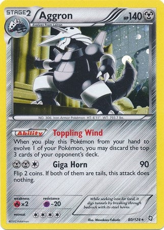 Image for Aggron - 80/124 (Cosmos Holo) (080/124) (Blister Exclusives) (BLE) - Pokemon