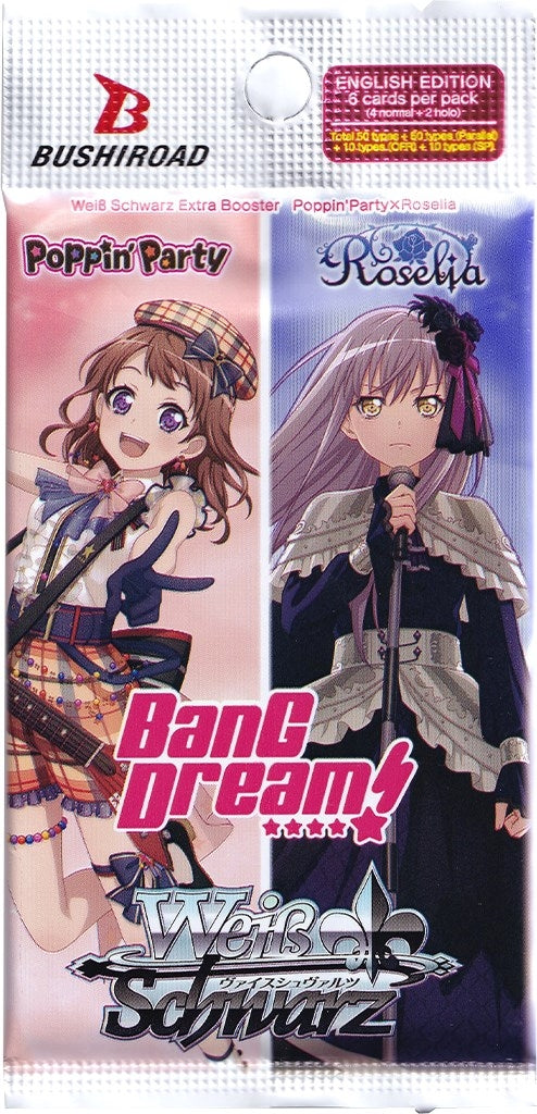 Image for Poppin'Party x Roselia Extra Booster Pack - Weiss Schwarz