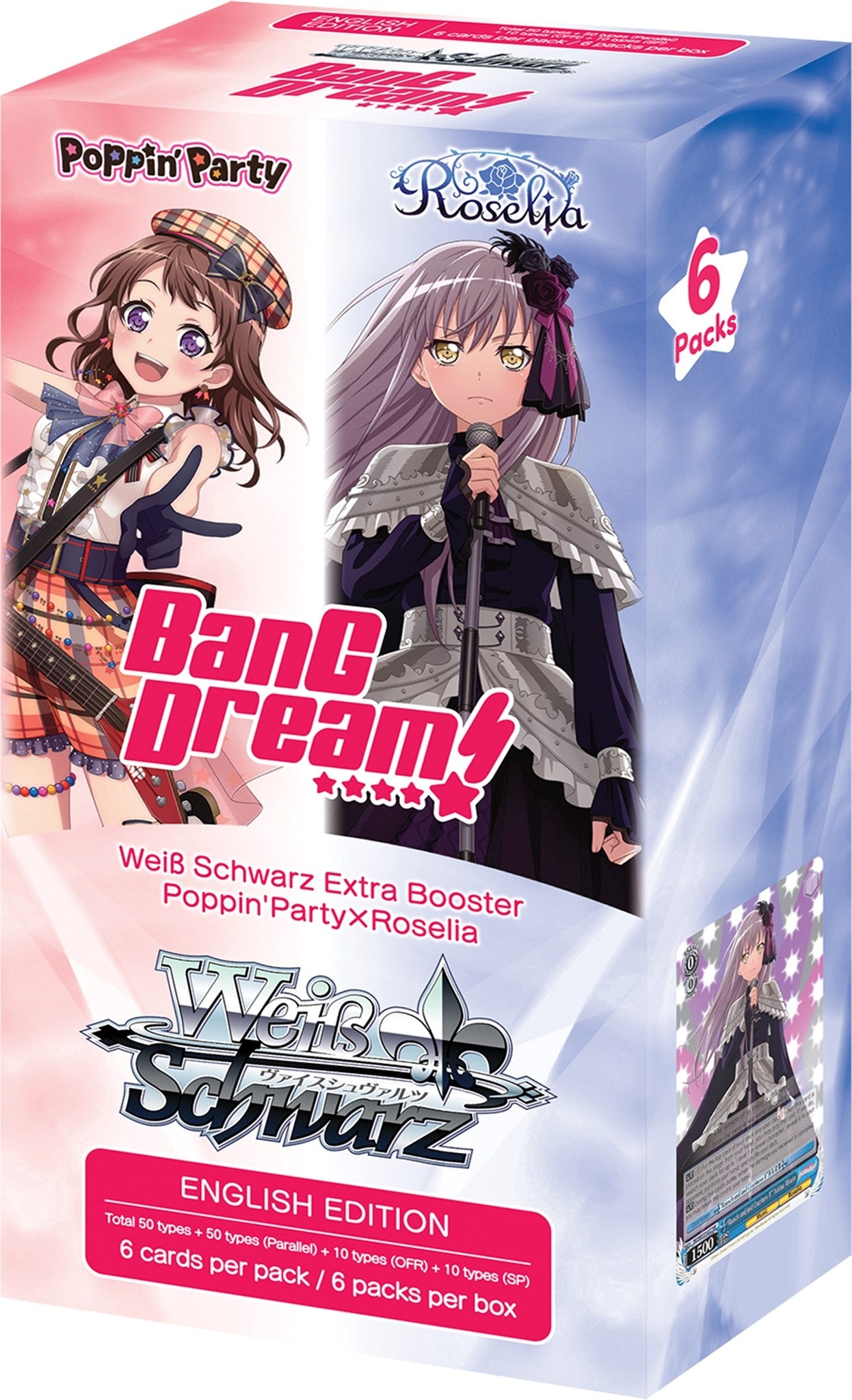 Image for Poppin'Party x Roselia Extra Booster Box - Weiss Schwarz