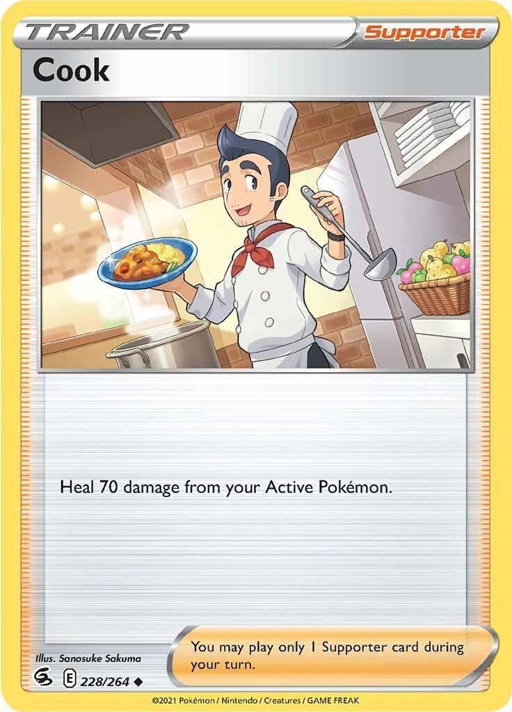 Image for Cook (228/264) (SWSH08: Fusion Strike) (SWSH08) - Pokemon