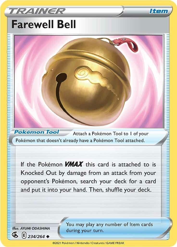 Image for Farewell Bell (234/264) (SWSH08: Fusion Strike) (SWSH08) - Pokemon