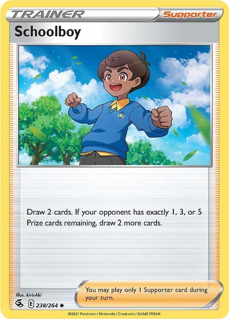 Image for Schoolboy (238/264) (SWSH08: Fusion Strike) (SWSH08) - Pokemon