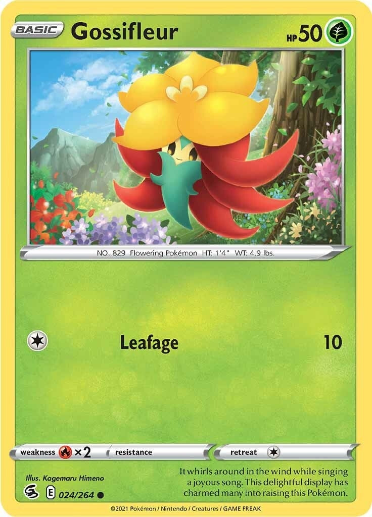 Image for Gossifleur (024/264) (SWSH08: Fusion Strike) (SWSH08) - Pokemon
