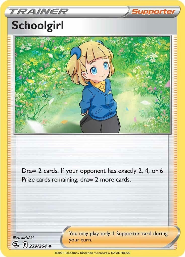 Image for Schoolgirl (239/264) (SWSH08: Fusion Strike) (SWSH08) - Pokemon