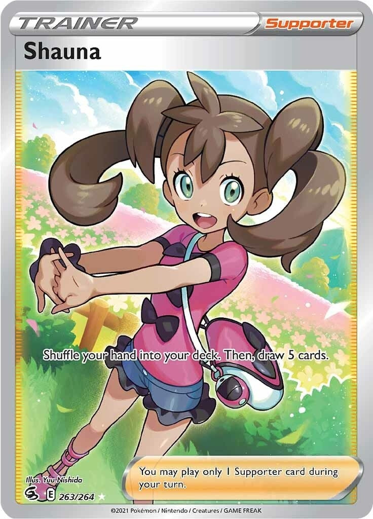 Image for Shauna (Full Art) (263/264) (SWSH08: Fusion Strike) (SWSH08) - Pokemon