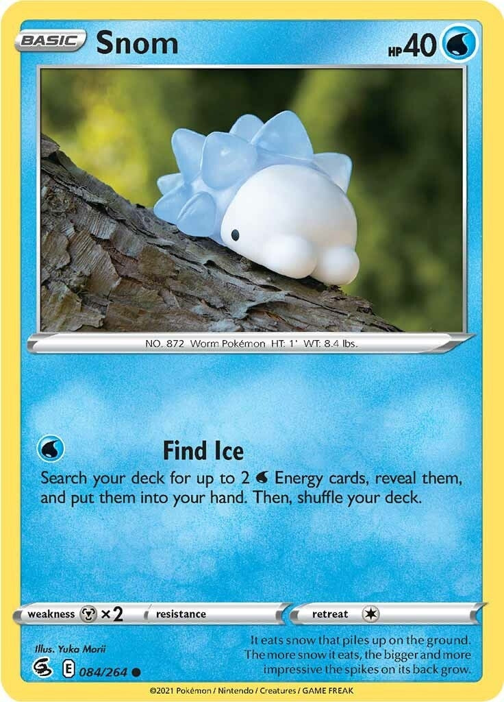 Image for Snom (084/264) (SWSH08: Fusion Strike) (SWSH08) - Pokemon