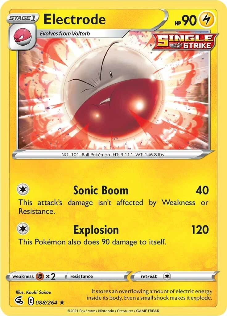 Image for Electrode (088/264) (SWSH08: Fusion Strike) (SWSH08) - Pokemon