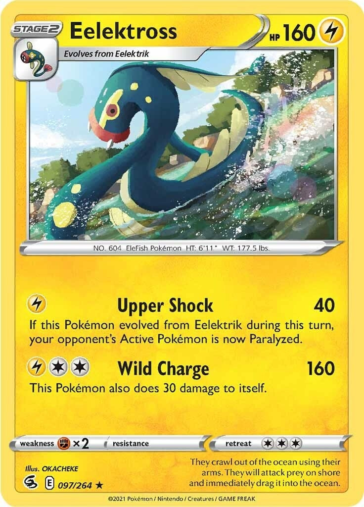 Image for Eelektross (097/264) (SWSH08: Fusion Strike) (SWSH08) - Pokemon