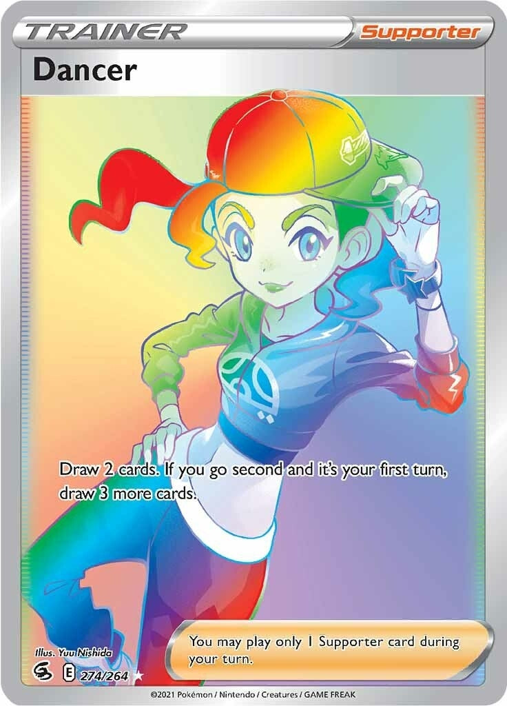 Image for Dancer (Secret) (274/264) (SWSH08: Fusion Strike) (SWSH08) - Pokemon