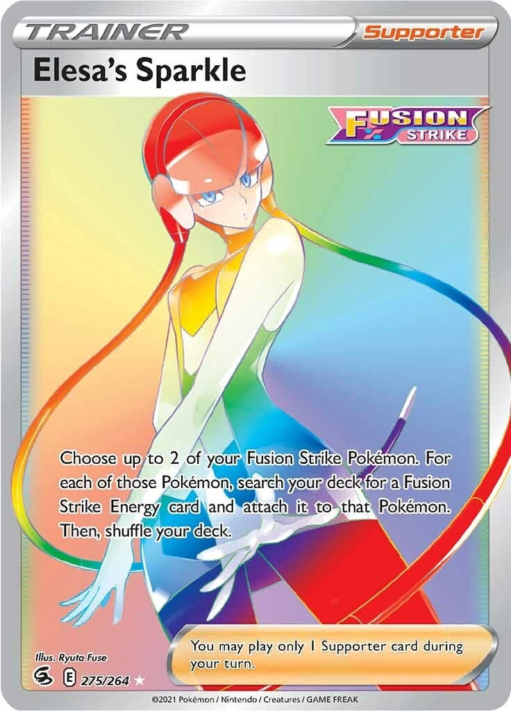 Image for Elesa's Sparkle (Secret) (275/264) (SWSH08: Fusion Strike) (SWSH08) - Pokemon