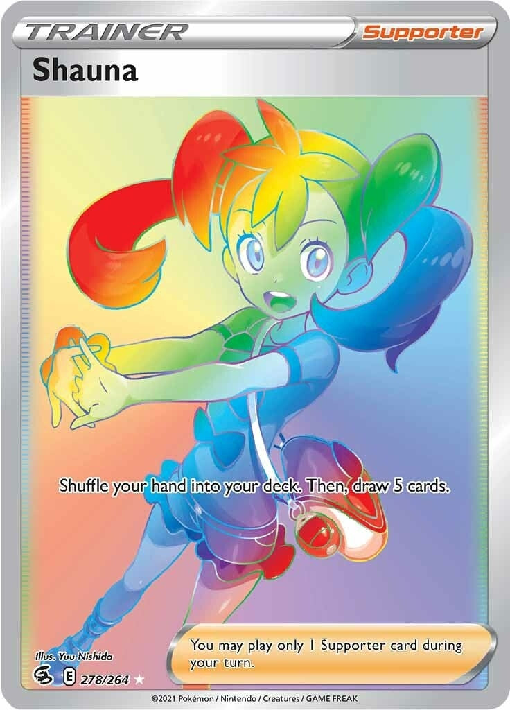 Image for Shauna (Secret) (278/264) (SWSH08: Fusion Strike) (SWSH08) - Pokemon