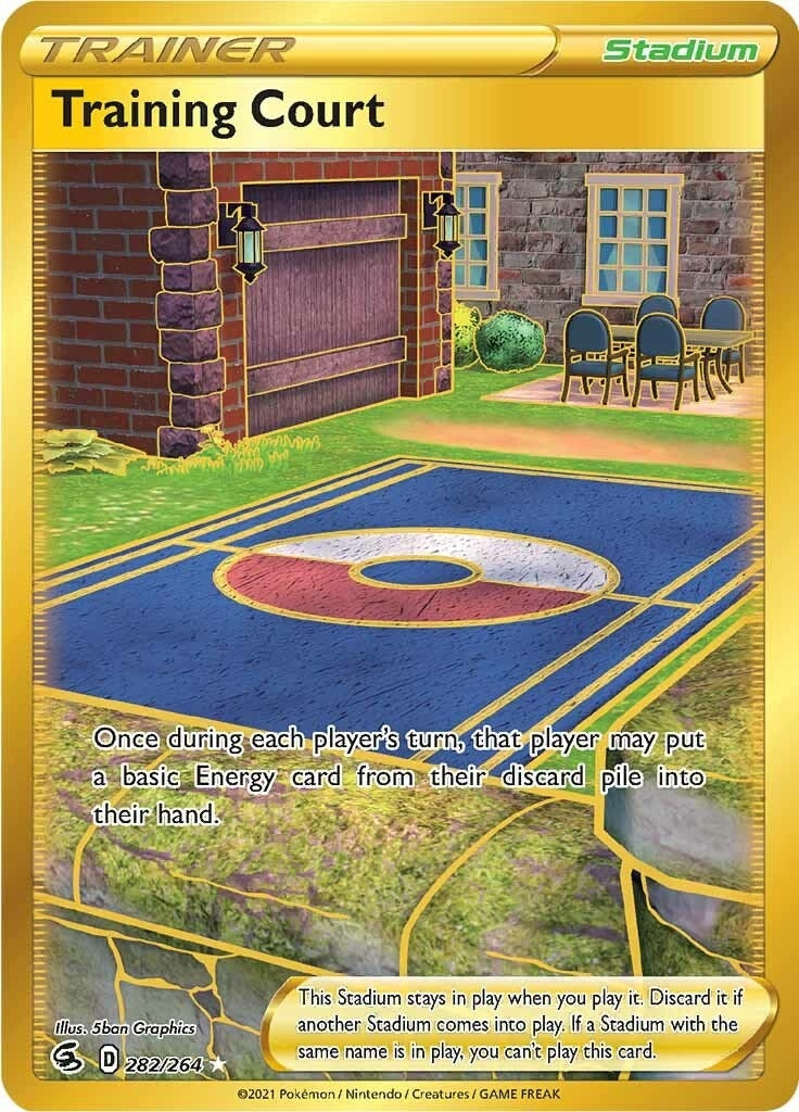 Image for Training Court (Secret) (282/264) (SWSH08: Fusion Strike) (SWSH08) - Pokemon