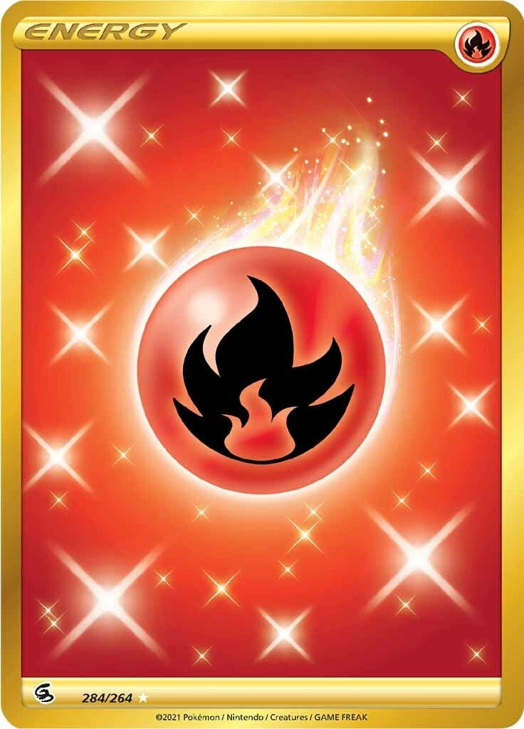 Image for Fire Energy (Secret) (284/264) (SWSH08: Fusion Strike) (SWSH08) - Pokemon