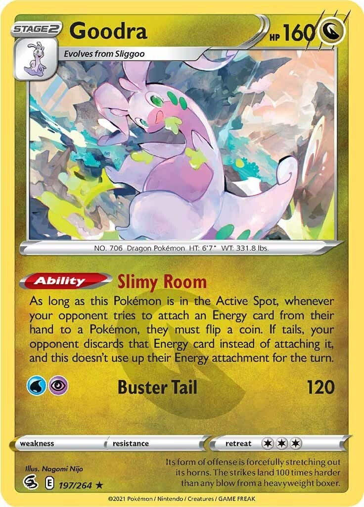 Image for Goodra (197/264) (SWSH08: Fusion Strike) (SWSH08) - Pokemon