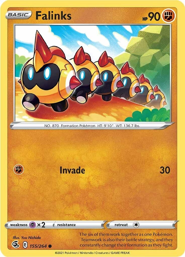 Image for Falinks (155) (155/264) (SWSH08: Fusion Strike) (SWSH08) - Pokemon
