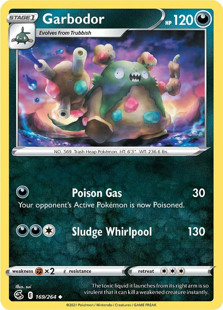 Image for Garbodor (169/264) (SWSH08: Fusion Strike) (SWSH08) - Pokemon