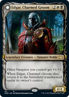 Edgar, Charmed Groom (Showcase) (311) (Innistrad: Crimson Vow)