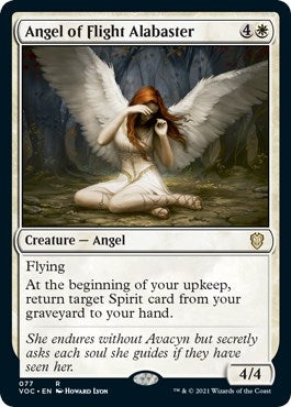 Angel of Flight Alabaster (77) (Innistrad: Crimson Vow)