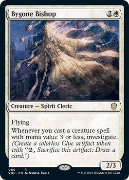 Bygone Bishop (80) (Innistrad: Crimson Vow)