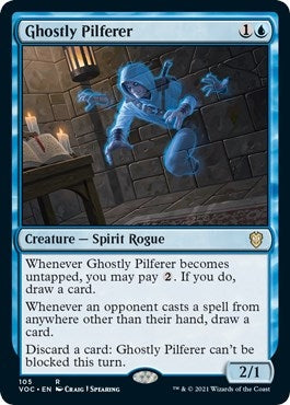 Ghostly Pilferer (105) (Innistrad: Crimson Vow)
