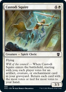 Custodi Squire (83) (Innistrad: Crimson Vow)
