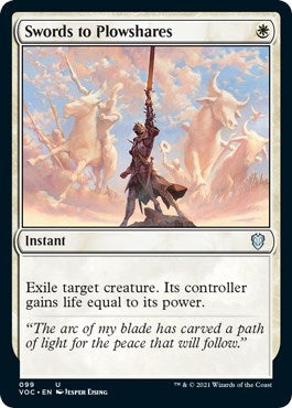 Swords to Plowshares (99) (Innistrad: Crimson Vow)