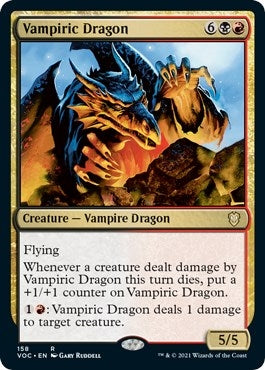 Vampiric Dragon (158) (Innistrad: Crimson Vow)