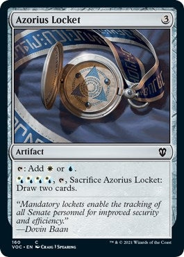 Azorius Locket (160) (Innistrad: Crimson Vow)
