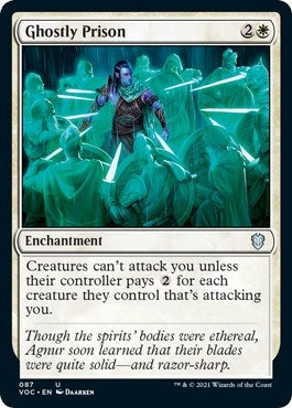Ghostly Prison (87) (Innistrad: Crimson Vow)
