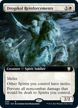 Drogskol Reinforcements (Extended Art) (43) (Innistrad: Crimson Vow)